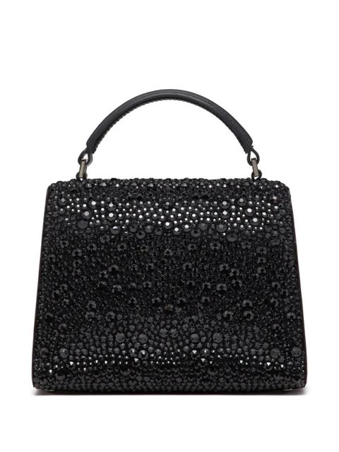 Valentino Garavani VSling crystal-embellished mini bag - Black - zdjęcie produktu nr 2