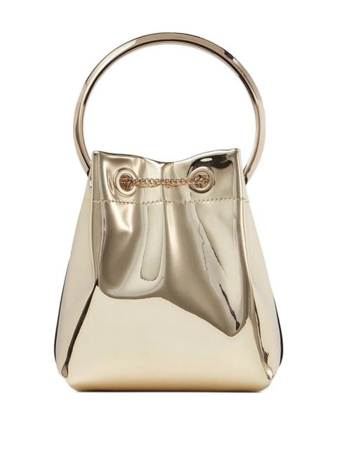 Jimmy Choo Bon Bon top-handle tassel-detail mini bag - Gold - zdjęcie produktu nr 2