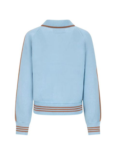 Guest In Residence striped button cardigan - Blue - zdjęcie produktu nr 2