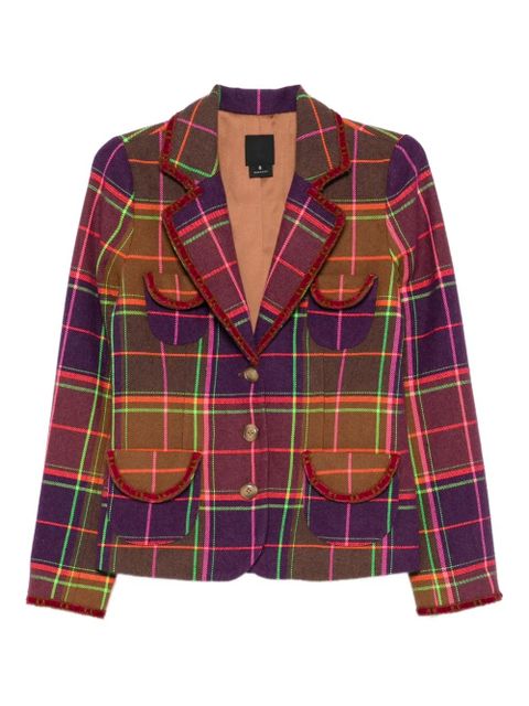 Anna Sui plaid jacket - Brown - zdjęcie produktu nr 1