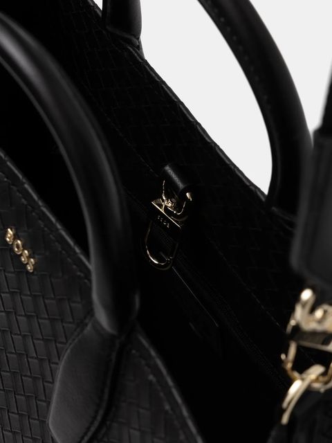 BOSS torebka Sandy Tote SQ kolor czarny 50557997