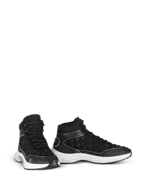 Valentino Garavani high-top sneakers - Black