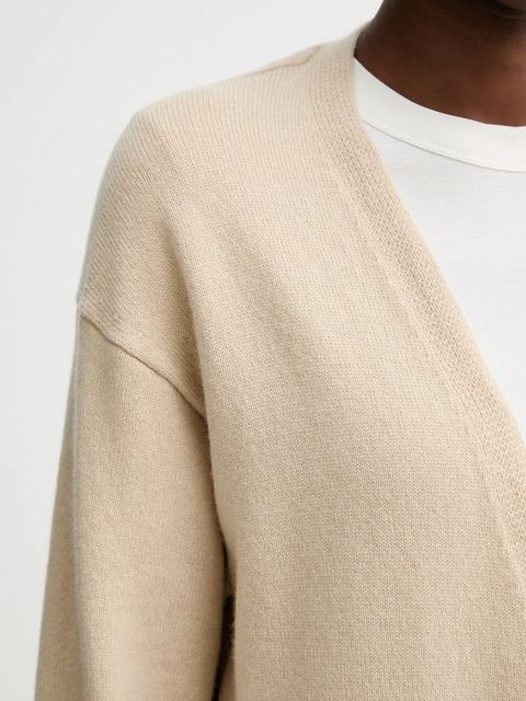 Filippa K kardigan wełniany damski kolor beżowy 31863