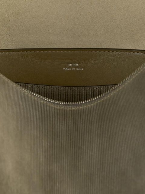 TOTEME medium Bevel shoulder bag - Green