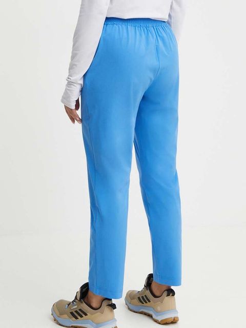 Helly Hansen spodnie sportowe Thalia 2.0 damskie kolor niebieski proste high waist 34325