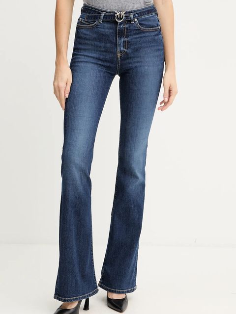 Pinko jeansy damskie high waist 100166 A2RX - zdjęcie produktu nr 1