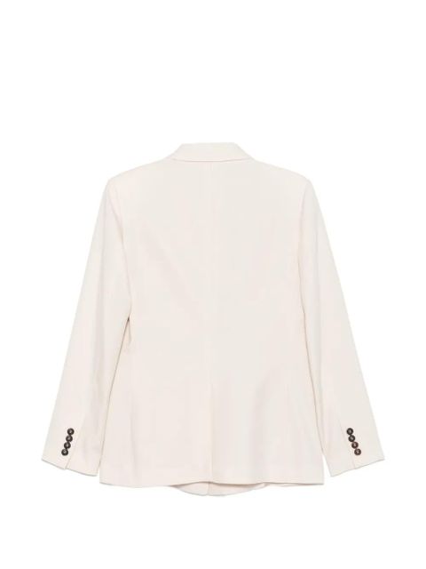 SOLOTRE single-breasted peaked-lapel jacket - Neutrals - zdjęcie produktu nr 2