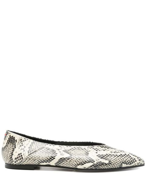 Aeyde Moa leather ballet flats - Neutrals - zdjęcie produktu nr 1