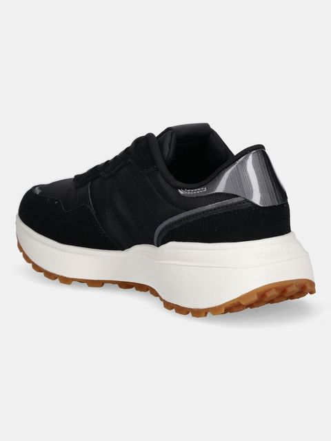 Tommy Jeans sneakersy TJW CLEATED RUNNER damskie kolor czarny EN0EN02861