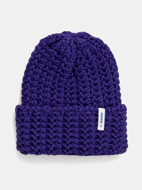 Eisbar czapka z dodatkiem wełny Selda MÜ kolor fioletowy E31025 - zdjęcie produktu nr 1