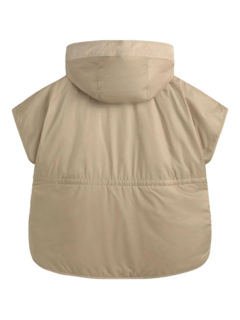 Weekend Max Mara hooded short-sleeved cropped jacket - Neutrals - zdjęcie produktu nr 2