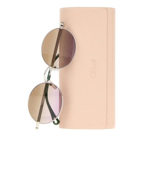 Chloé round-frame sunglasses - Silver