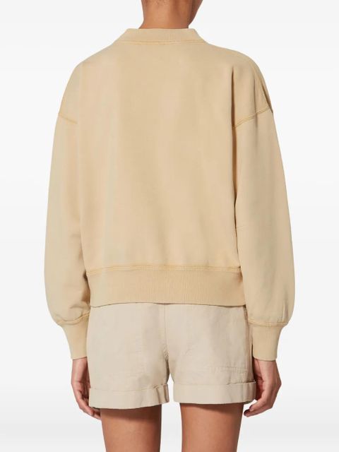 MARANT ÉTOILE Moby logo sweatshirt - Neutrals