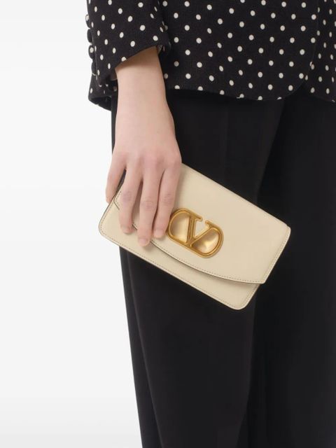 Valentino Garavani Vain clutch bag - Neutrals
