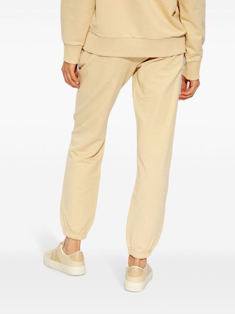 Moncler logo-patch cotton track pants - Neutrals