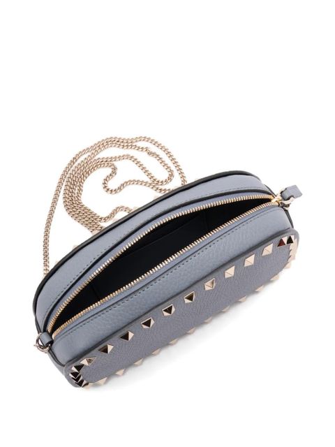 Valentino Garavani mini Rockstud cross body bag - Grey