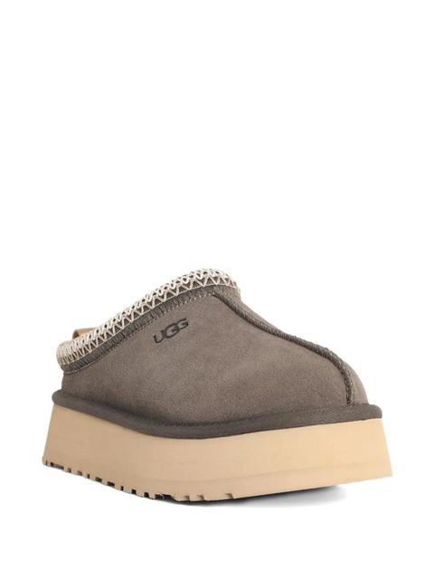 UGG Tazz II braided-trim mules - Grey - zdjęcie produktu nr 2