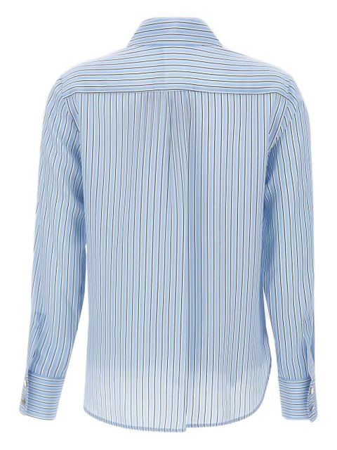 Max Mara Nola striped-pattern button shirt - Blue - zdjęcie produktu nr 2