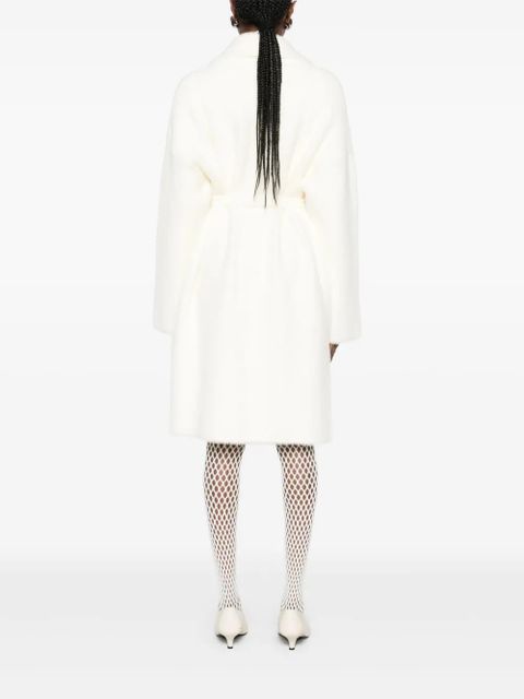 PINKO belted coat - White