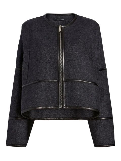 Proenza Schouler Ticiana trim jacket - Grey - zdjęcie produktu nr 1