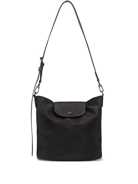 Longchamp medium Le Pliage Xtra leather shoulder bag - Black - zdjęcie produktu nr 1