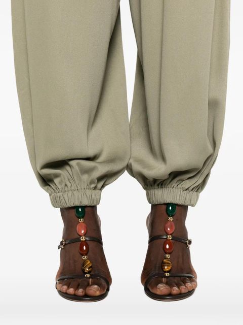 The Frankie Shop Isola balloon trousers - Green
