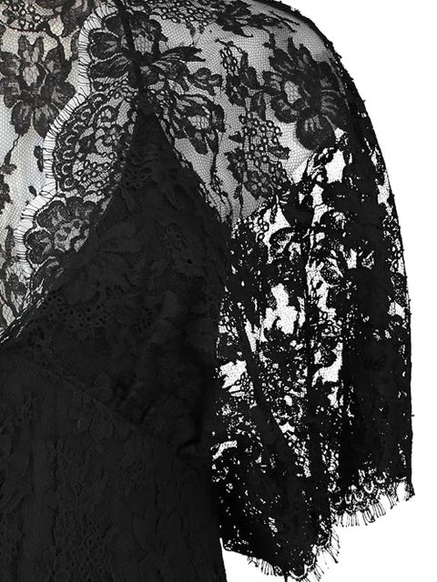 Chloé ruffled lace blouse - Black - zdjęcie produktu nr 2