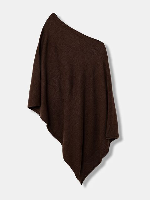 United Colors of Benetton poncho z domieszką wełny - zdjęcie produktu nr 2