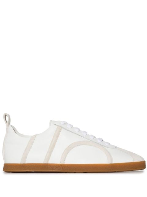 TOTEME The Leather low-top sneakers - White - zdjęcie produktu nr 1