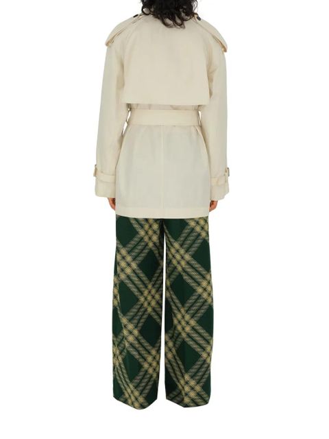 Burberry short belted trench coat - Neutrals