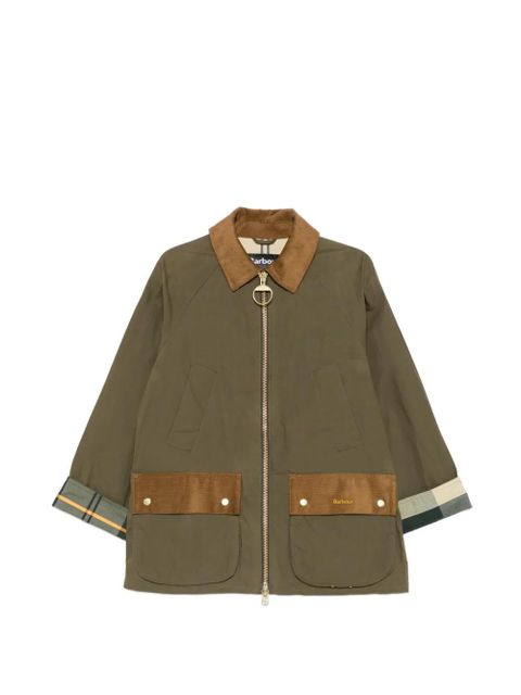 Barbour corduroy-collar jacket - Green - zdjęcie produktu nr 1