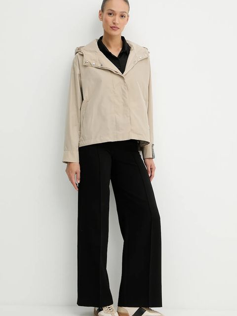 BOSS kurtka Pasiri kolor beżowy przejściowa oversize 50543245 - zdjęcie produktu nr 2