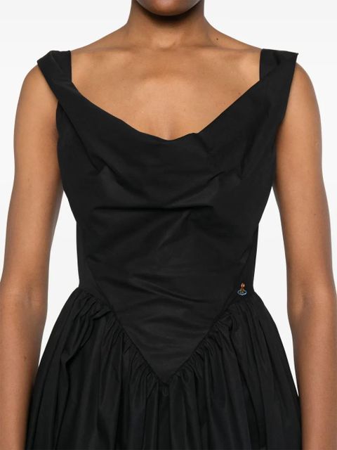 Vivienne Westwood cotton midi dress - Black