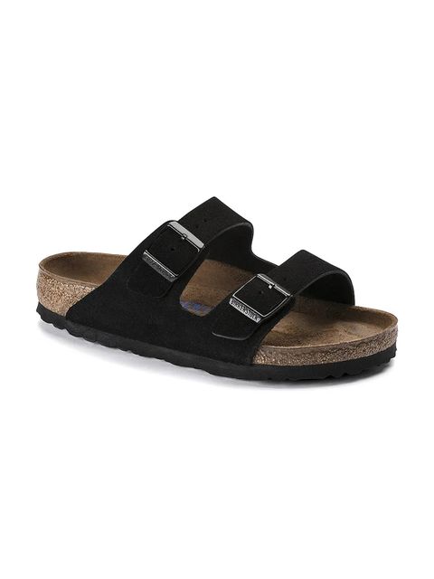 Birkenstock klapki zamszowe Arizona SFB - zdjęcie produktu nr 1