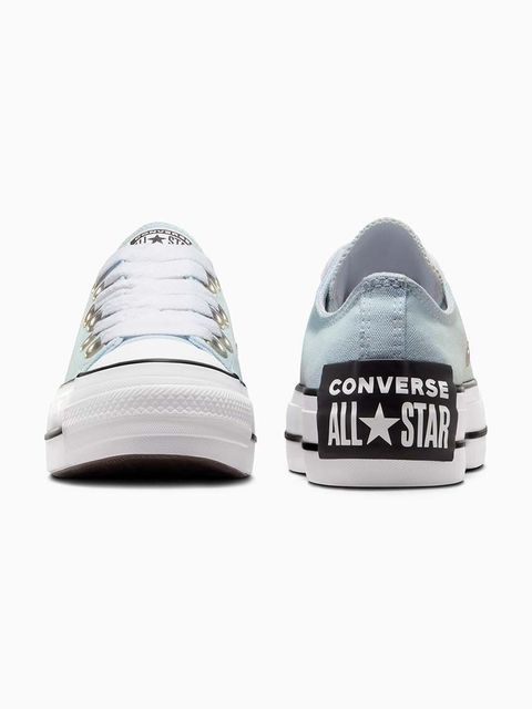 Converse tenisówki Chuck Taylor All Star Lift damskie kolor niebieski A10426C