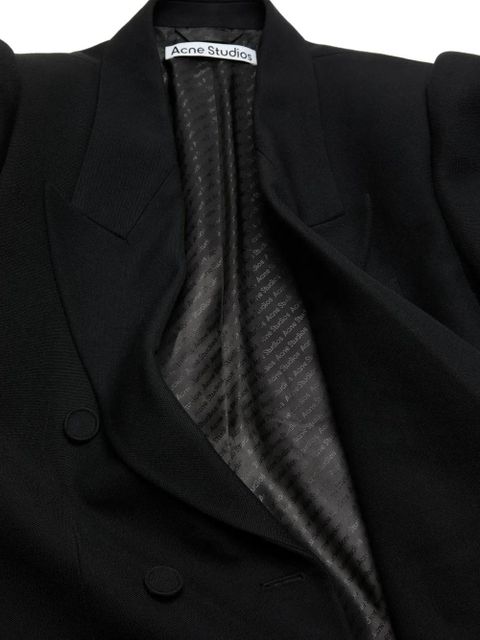 Acne Studios double-breasted jacket - Black - zdjęcie produktu nr 2