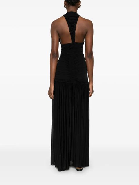 Christopher Esber lungo dress - Black