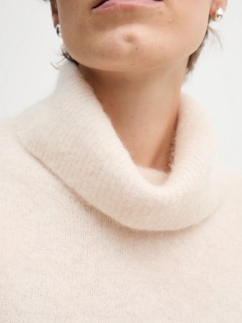 Sandro Ferrone sweter z dodatkiem alpaki