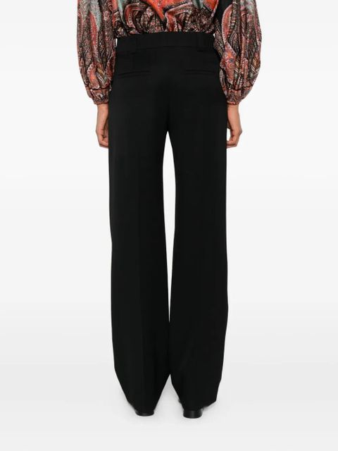 Chloé ring-detail trousers - Black