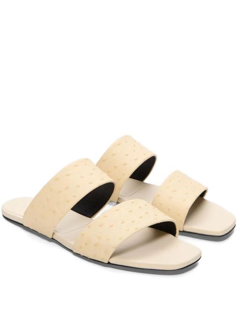LouLou de Saison Jako textured-effect straps sandals - Neutrals - zdjęcie produktu nr 1