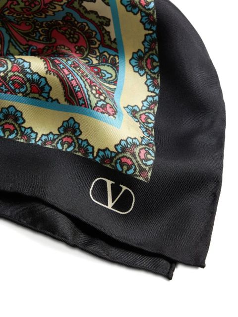 Valentino Garavani silk scarf - Neutrals