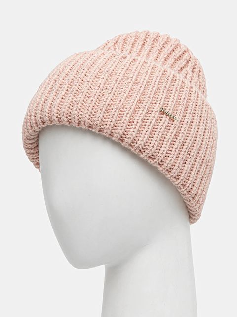 Twinset czapka kolor różowy 252TO519B