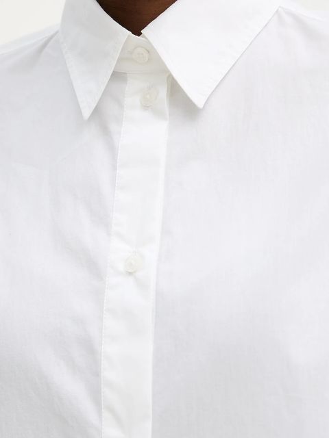 BOSS Orange koszula bawełniana C Bostatta damska kolor biały relaxed z kołnierzykiem klasycznym 50553890