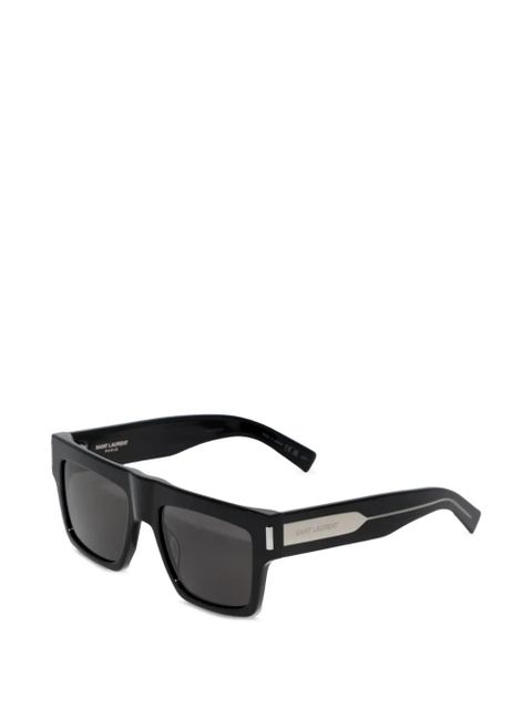 Saint Laurent Eyewear rectangle-frame sunglasses - Black - zdjęcie produktu nr 1