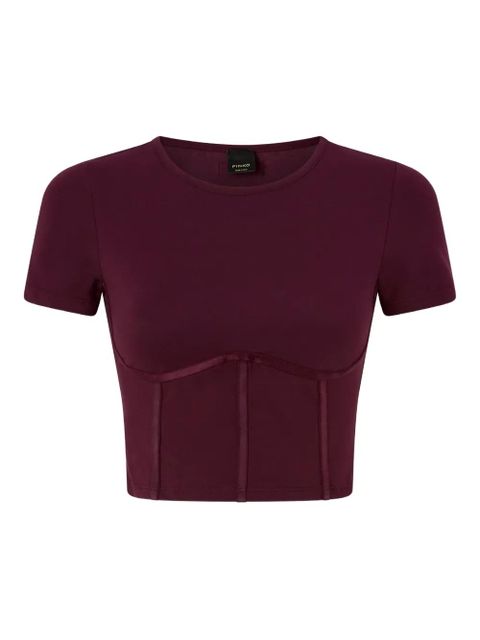 PINKO corset T-shirt - Red - zdjęcie produktu nr 1
