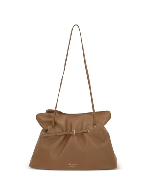 Prada small Dada nappa leather shoulder bag - Brown - zdjęcie produktu nr 2