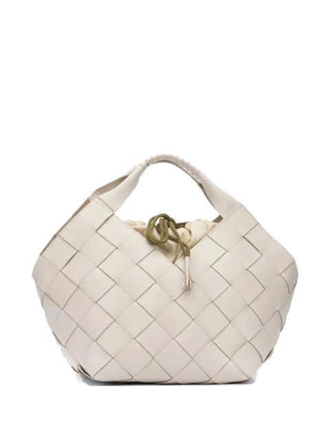 DRAGON DIFFUSION woven leather tote bag - Neutrals - zdjęcie produktu nr 1