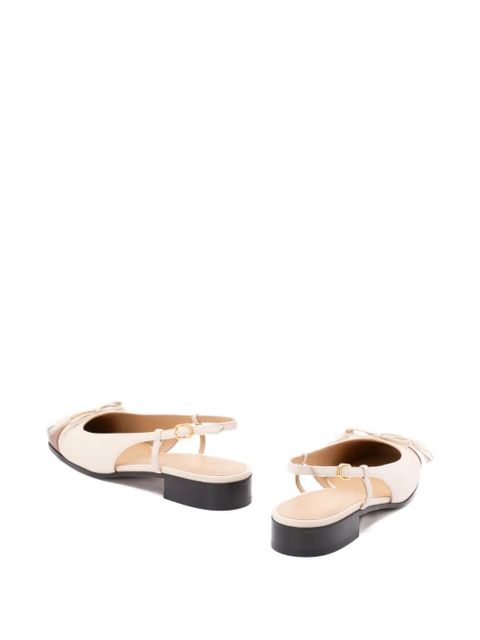 Valentino Garavani Valet Du Roi slingback ballet flats - Neutrals