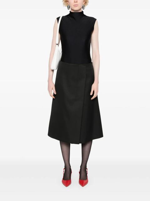 Sportmax mock-neck bodysuit - Black