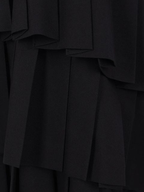 Comme Des Garçons ruffled overall skirt - Black